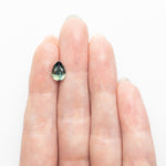 1.37ct 8.87x6.43x3.55mm Pear Brilliant Sapphire 26626 - 01 - Lelya - bespoke engagement and wedding rings made in Scotland, UK
