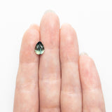 1.37ct 8.87x6.43x3.55mm Pear Brilliant Sapphire 26626 - 01 - Lelya - bespoke engagement and wedding rings made in Scotland, UK