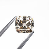 1.38ct 6.35x6.02x4.33mm SI1 C4 Modern Antique Old Mine Cut 🇨🇦 27991-01 - Lelya - bespoke engagement and wedding rings made in Scotland, UK