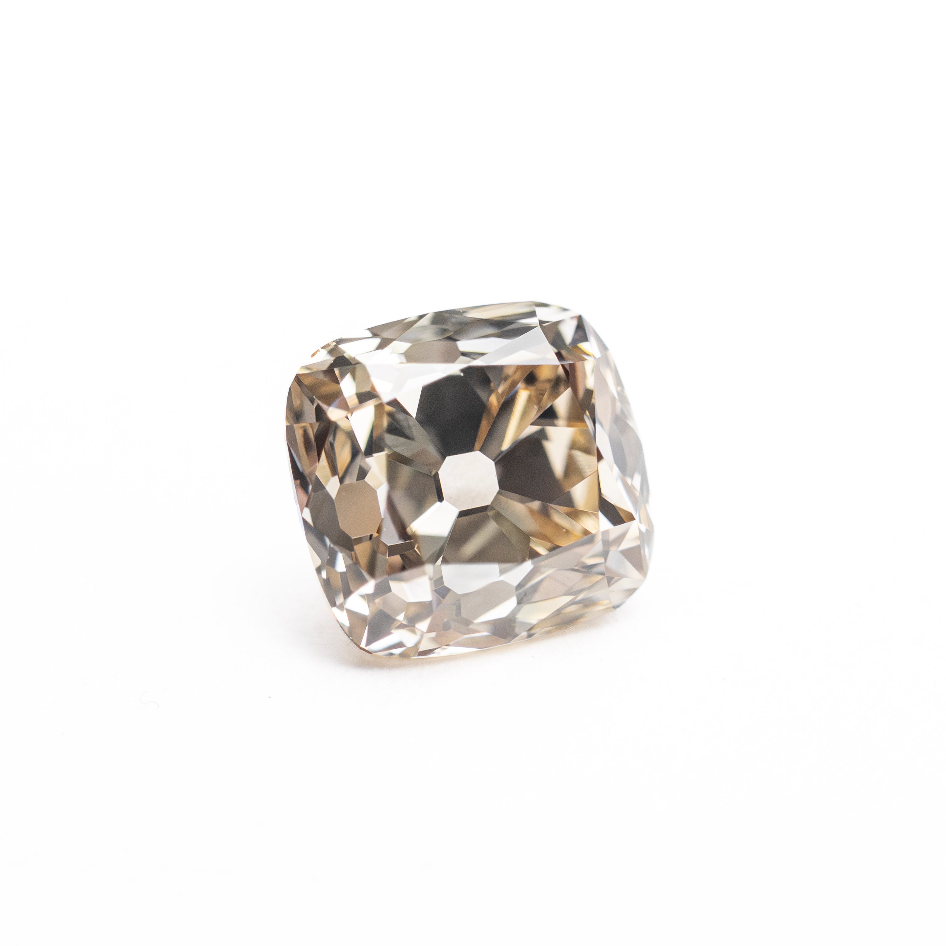 1.38ct 6.35x6.02x4.33mm SI1 C4 Modern Antique Old Mine Cut 🇨🇦 27991-01 - Lelya - bespoke engagement and wedding rings made in Scotland, UK
