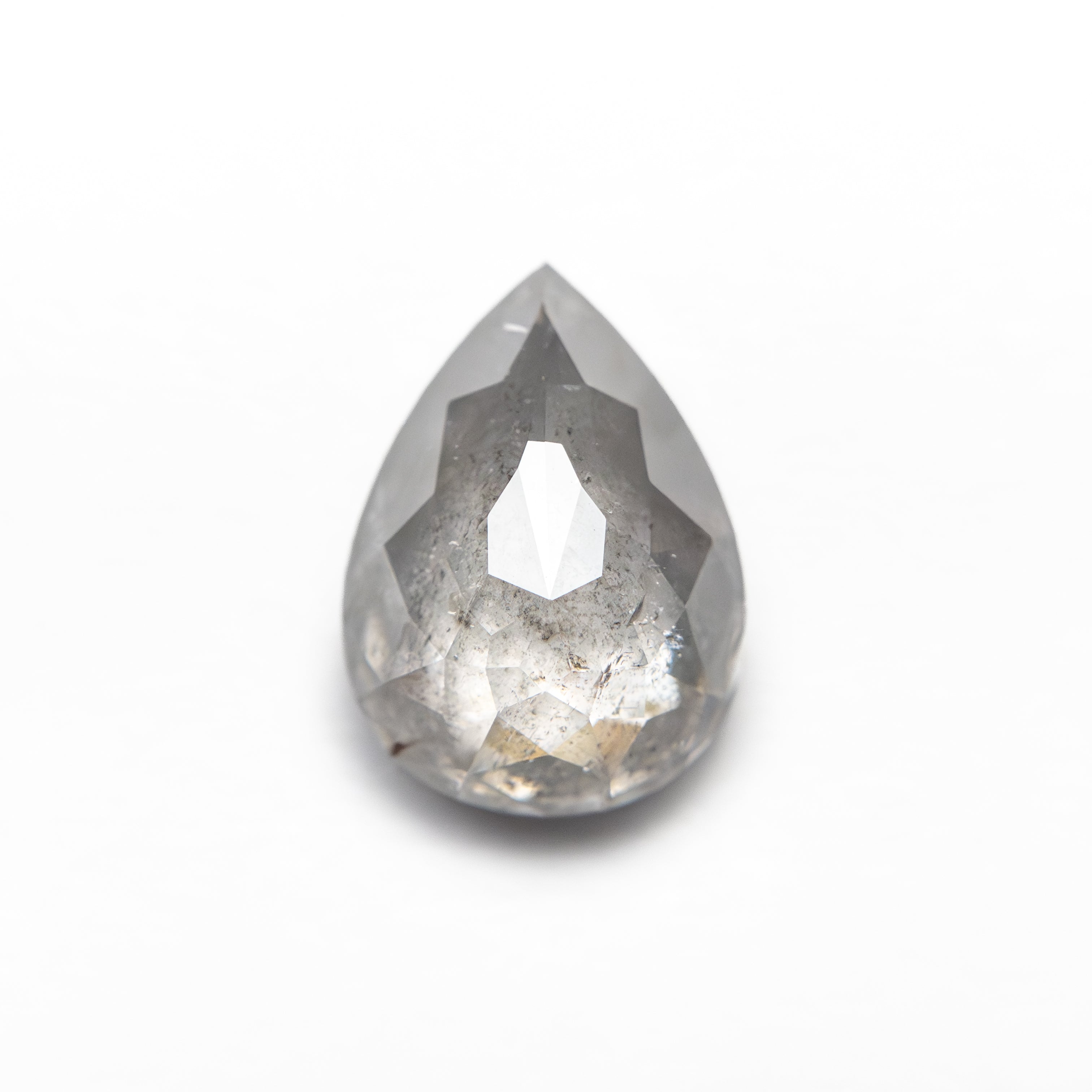 1.38ct 8.56x6.25x3.31mm Pear Rosecut 27536 - 05 - Lelya - bespoke engagement and wedding rings made in Scotland, UK
