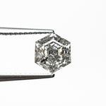 1.39ct 7.30x6.46x4.35mm Hexagon Step Cut 🇨🇦 26934 - 01 - Lelya - bespoke engagement and wedding rings made in Scotland, UK