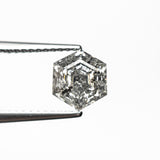 1.39ct 7.30x6.46x4.35mm Hexagon Step Cut 🇨🇦 26934 - 01 - Lelya - bespoke engagement and wedding rings made in Scotland, UK