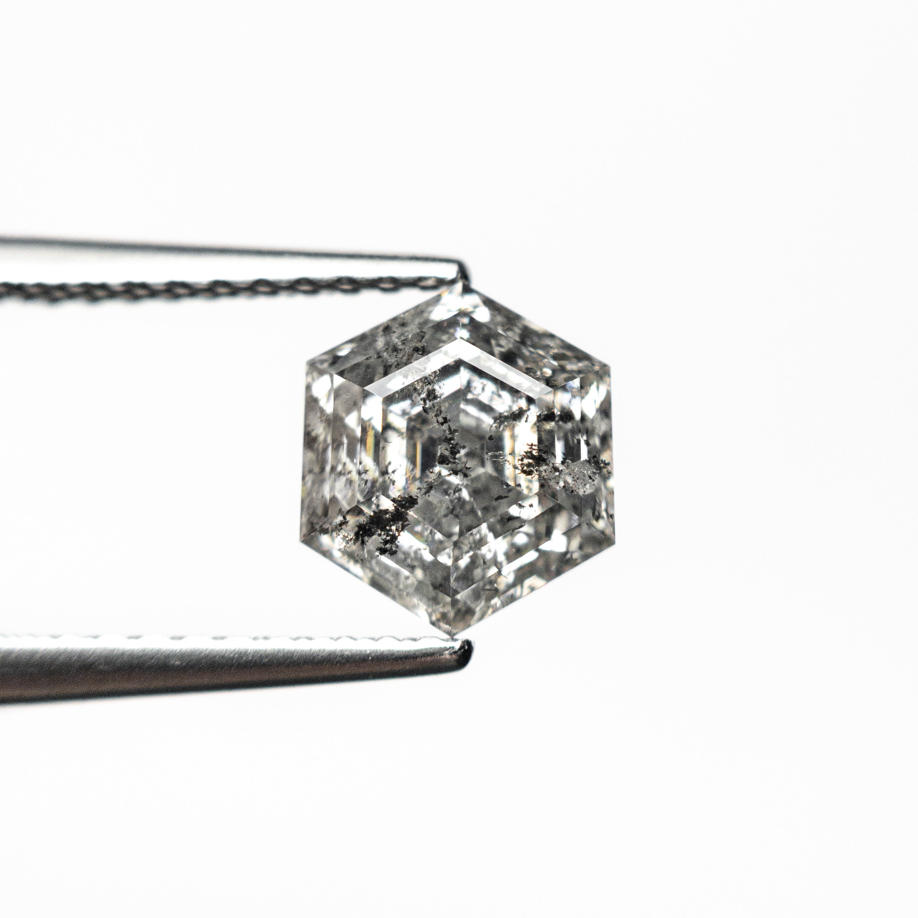 1.39ct 7.30x6.46x4.35mm Hexagon Step Cut 🇨🇦 26934 - 01 - Lelya - bespoke engagement and wedding rings made in Scotland, UK