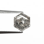 1.40ct 6.91x6.10x4.28mm Hexagon Step Cut 🇨🇦 27657 - 01 - Lelya - bespoke engagement and wedding rings made in Scotland, UK