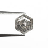 1.40ct 6.91x6.10x4.28mm Hexagon Step Cut 🇨🇦 27657 - 01 - Lelya - bespoke engagement and wedding rings made in Scotland, UK