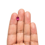 1.40ct 7.67x5.77x3.88mm Oval Brilliant Sapphire 27956 - 03 - Lelya - bespoke engagement and wedding rings made in Scotland, UK