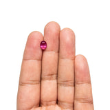 1.40ct 7.67x5.77x3.88mm Oval Brilliant Sapphire 27956 - 03 - Lelya - bespoke engagement and wedding rings made in Scotland, UK