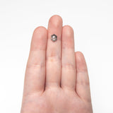 1.40ct 7.94x6.17x3.28mm Hexagon Rosecut 27539 - 29 - Lelya - bespoke engagement and wedding rings made in Scotland, UK