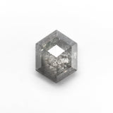 1.40ct 7.94x6.17x3.28mm Hexagon Rosecut 27539 - 29 - Lelya - bespoke engagement and wedding rings made in Scotland, UK