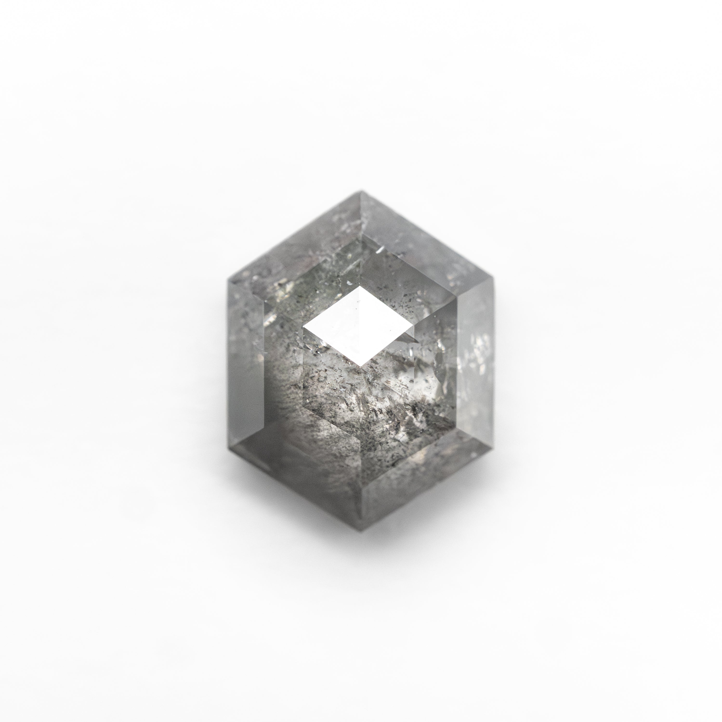1.40ct 7.94x6.17x3.28mm Hexagon Rosecut 27539 - 29 - Lelya - bespoke engagement and wedding rings made in Scotland, UK