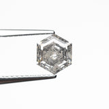 1.41ct 7.23x6.23x4.33mm Hexagon Step Cut 🇨🇦 26958 - 01 - Lelya - bespoke engagement and wedding rings made in Scotland, UK