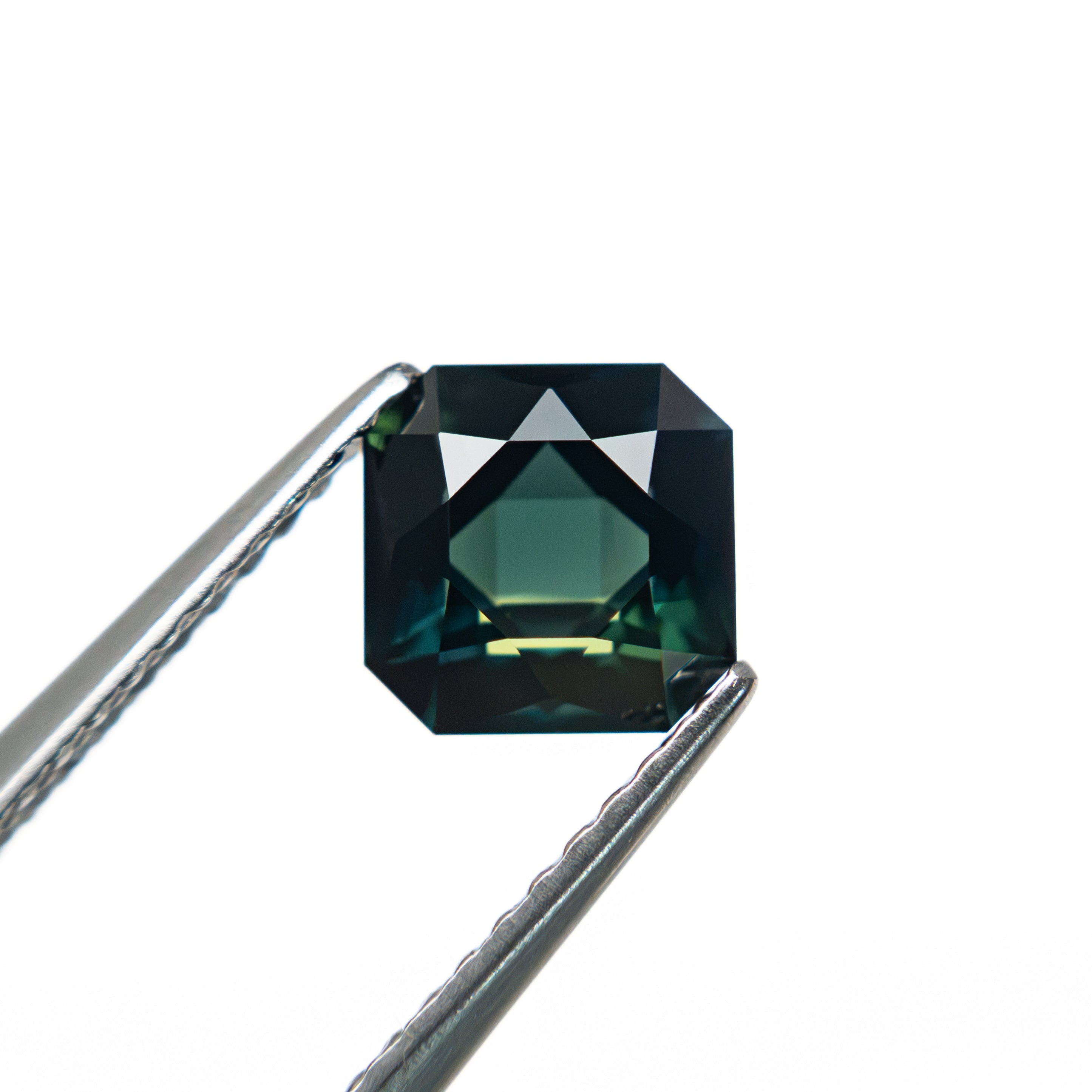 1.42ct 6.16x6.16x3.44mm Cut Corner Square Brilliant Sapphire 27766-01 - Lelya - bespoke engagement and wedding rings made in Scotland, UK