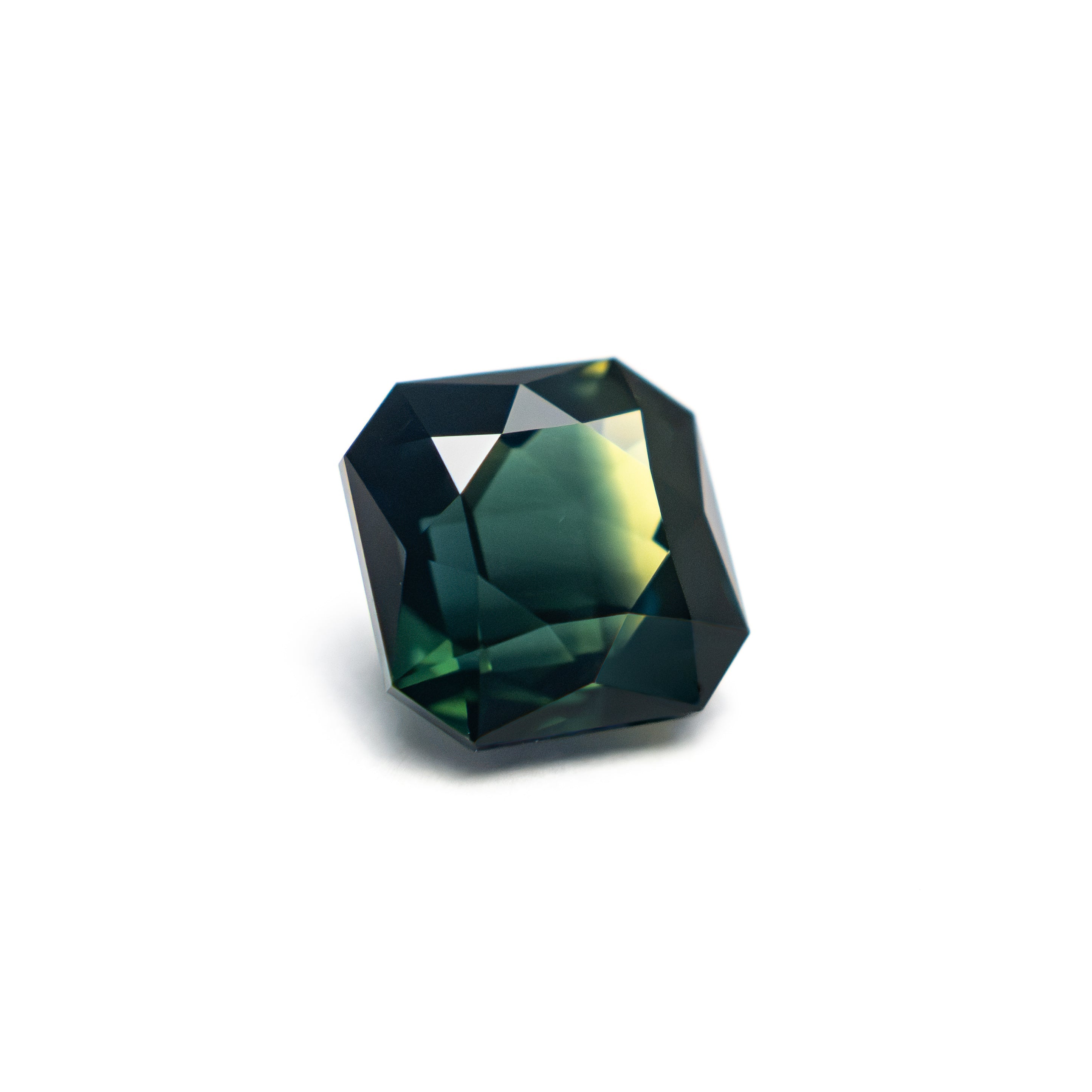 1.42ct 6.16x6.16x3.44mm Cut Corner Square Brilliant Sapphire 27766-01 - Lelya - bespoke engagement and wedding rings made in Scotland, UK