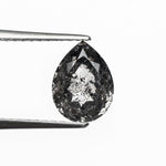 1.42ct 8.20x6.16x3.72mm Pear Double Cut 27225-30 - Lelya - bespoke engagement and wedding rings made in Scotland, UK