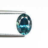 1.44ct 7.54x5.58x4.21mm Oval Brilliant Sapphire 28028-31 - Lelya - bespoke engagement and wedding rings made in Scotland, UK