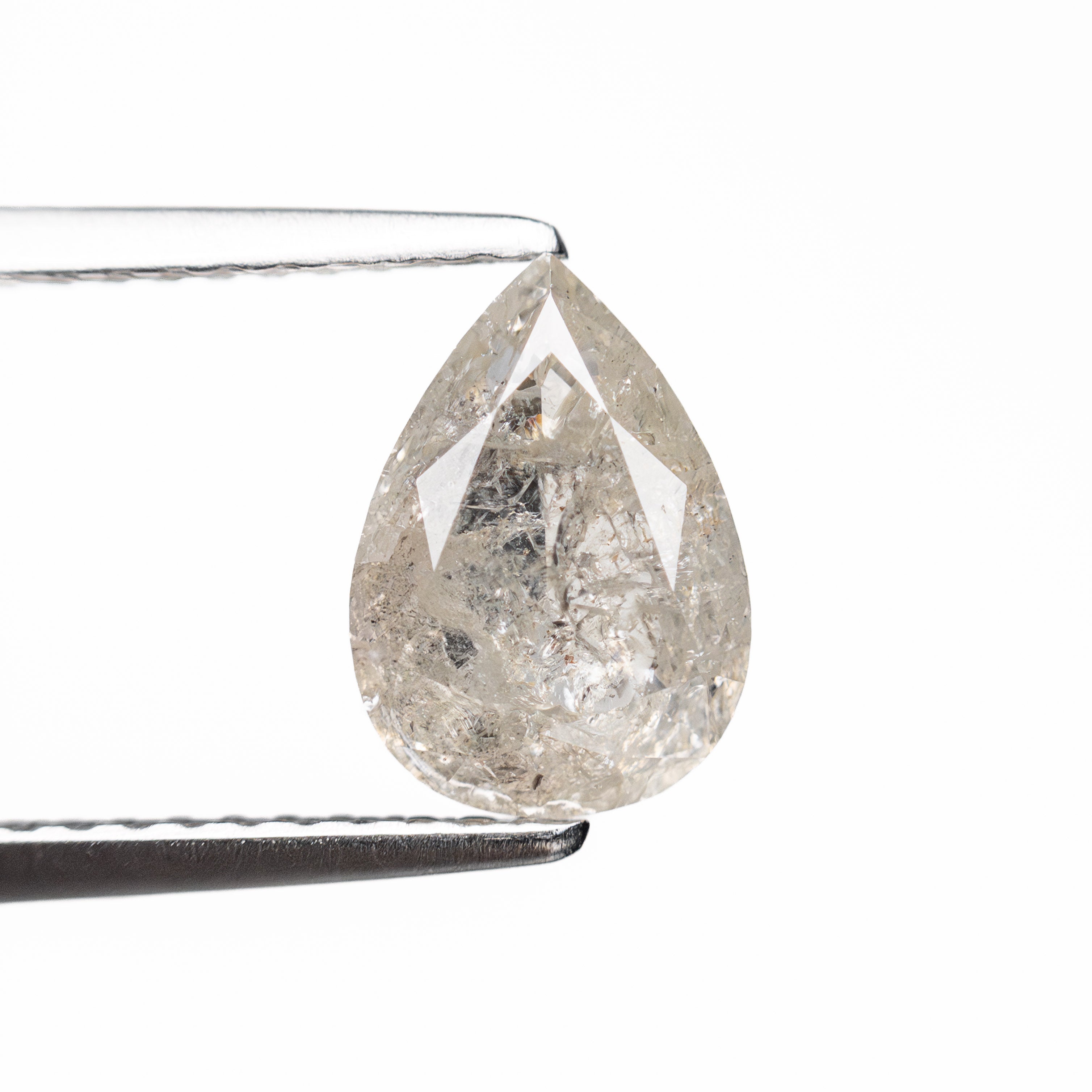 1.44ct 8.66x6.17x3.29mm Pear Double Cut 19754 - 04 - Lelya - bespoke engagement and wedding rings made in Scotland, UK