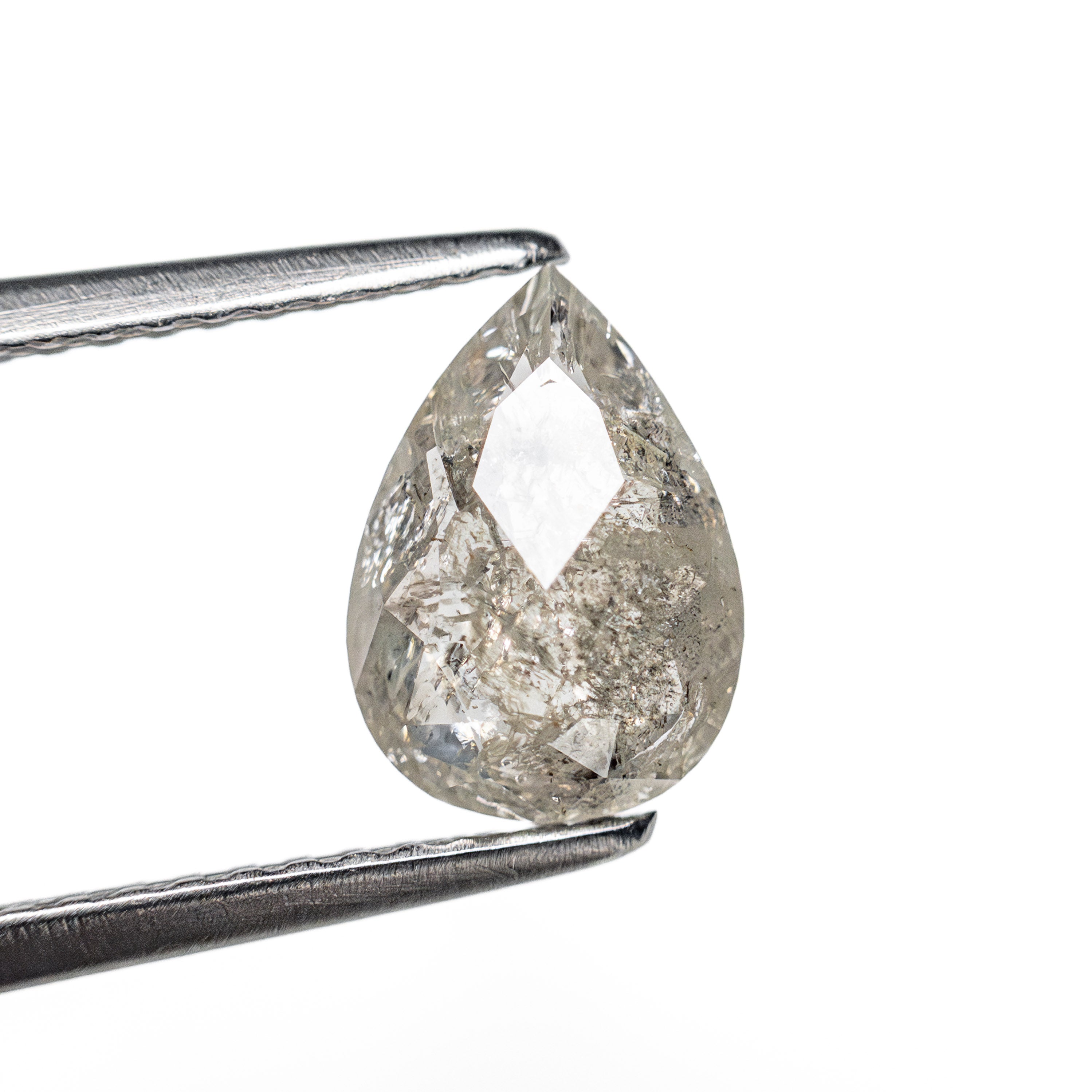 1.44ct 8.66x6.17x3.29mm Pear Double Cut 19754 - 04 - Lelya - bespoke engagement and wedding rings made in Scotland, UK
