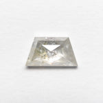 1.44ct 9.63x5.36x2.93mm Trapezoid Rosecut 19617-10 - Lelya - bespoke engagement and wedding rings made in Scotland, UK