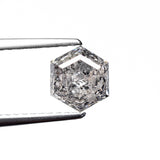 1.45ct 6.90x6.09x4.53mm Hexagon Step Cut 🇨🇦 27595 - 01 - Lelya - bespoke engagement and wedding rings made in Scotland, UK
