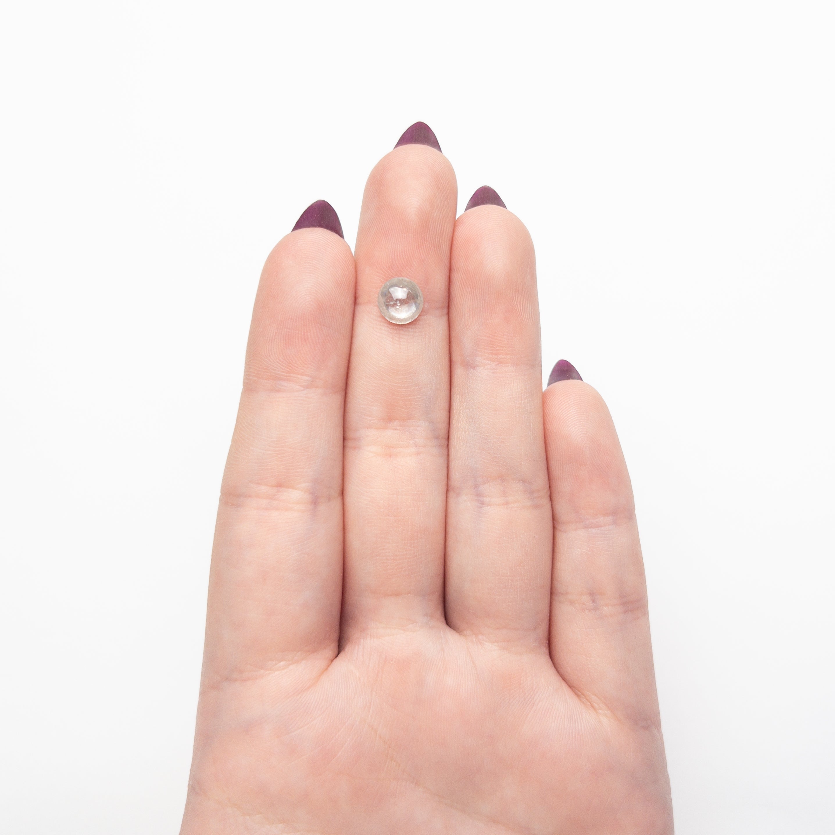 1.45ct 7.14x7.12x3.52mm Round Cabochon 🇿🇦 28042-18 - Lelya - bespoke engagement and wedding rings made in Scotland, UK