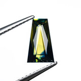 1.46ct 9.30x5.64x2.89mm Trapezoid Brilliant Sapphire 27766-05 - Lelya - bespoke engagement and wedding rings made in Scotland, UK