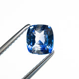 1.47ct 6.48x5.80x4.08mm Cushion Brilliant Sapphire 28257-01 - Lelya - bespoke engagement and wedding rings made in Scotland, UK