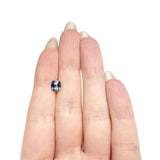 1.47ct 6.48x5.80x4.08mm Cushion Brilliant Sapphire 28257-01 - Lelya - bespoke engagement and wedding rings made in Scotland, UK