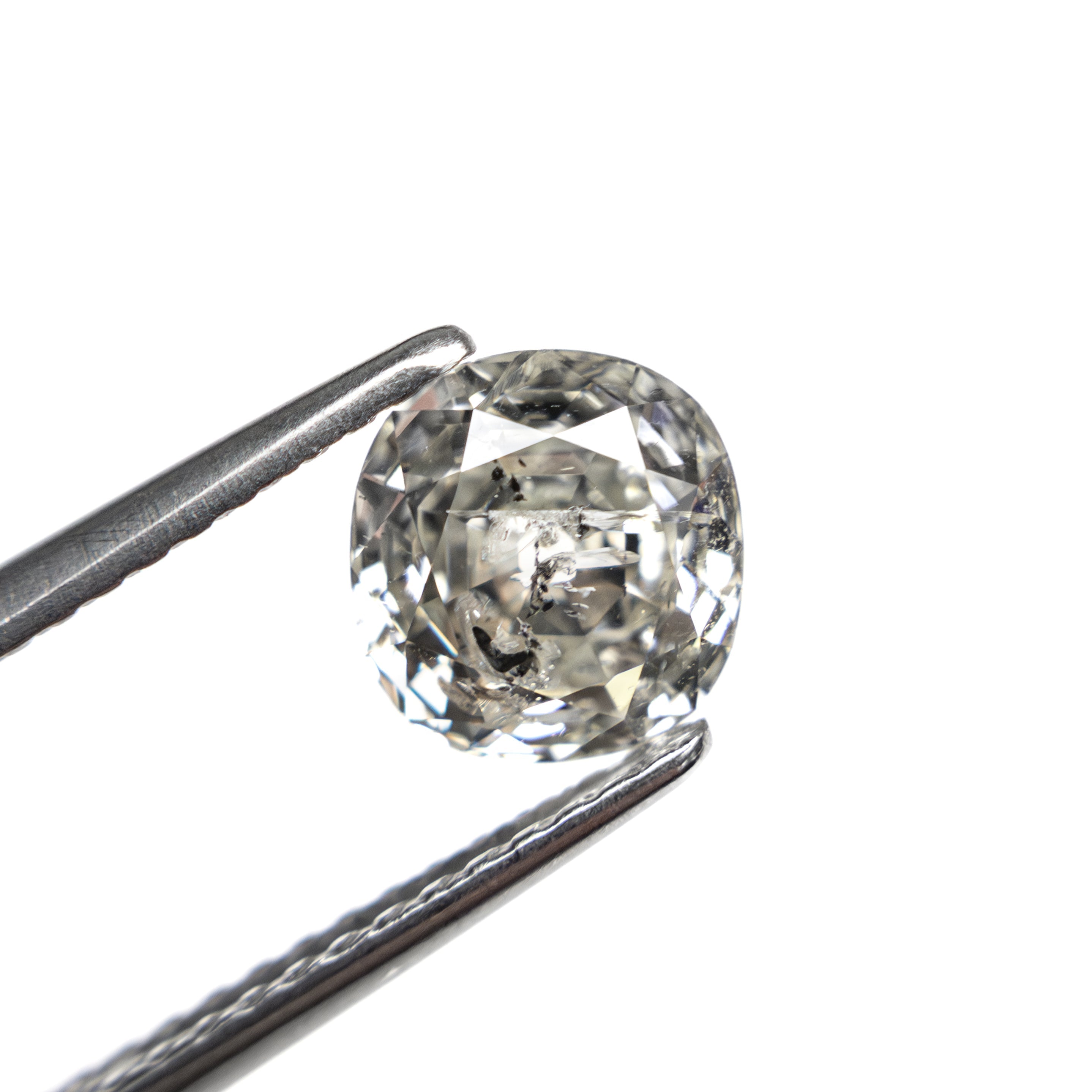 1.47ct 6.86x6.50x3.97mm Modern Antique Old Mine Cut 🇨🇦 27675 - 01 - Lelya - bespoke engagement and wedding rings made in Scotland, UK