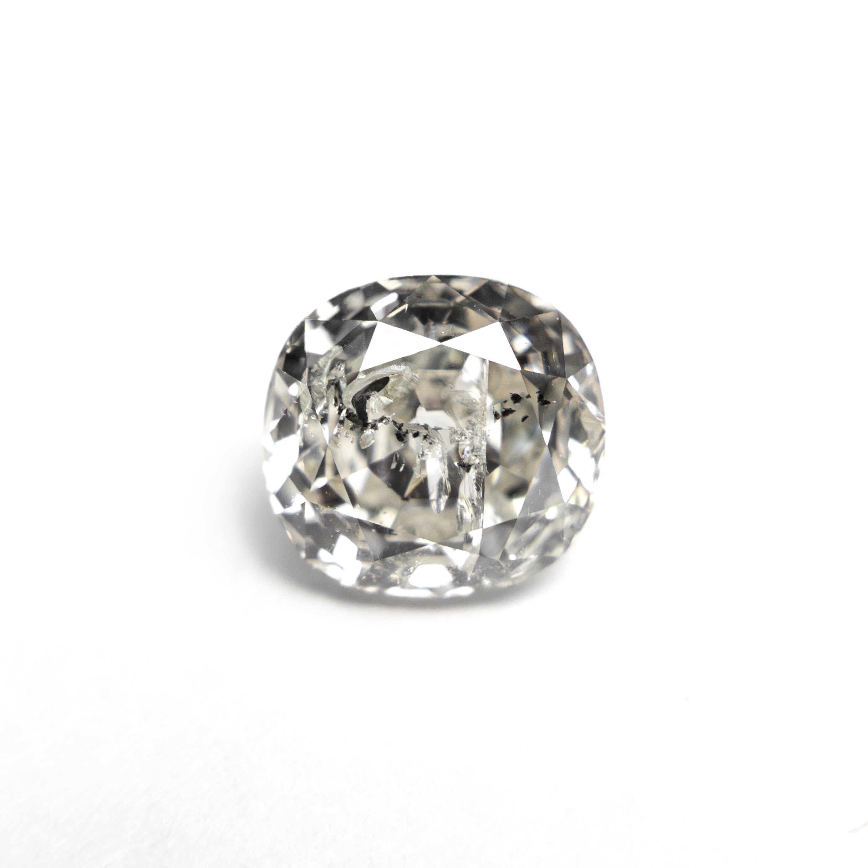 1.47ct 6.86x6.50x3.97mm Modern Antique Old Mine Cut 🇨🇦 27675 - 01 - Lelya - bespoke engagement and wedding rings made in Scotland, UK