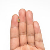 1.47ct 7.12x4.85x4.26mm Cut Corner Rectangle Step Cut Sapphire 28195-01 - Lelya - bespoke engagement and wedding rings made in Scotland, UK
