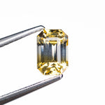 1.47ct 7.12x4.85x4.26mm Cut Corner Rectangle Step Cut Sapphire 28195-01 - Lelya - bespoke engagement and wedding rings made in Scotland, UK