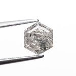 1.47ct 7.20x6.21x4.24mm Hexagon Step Cut 🇨🇦 27006 - 01 - Lelya - bespoke engagement and wedding rings made in Scotland, UK