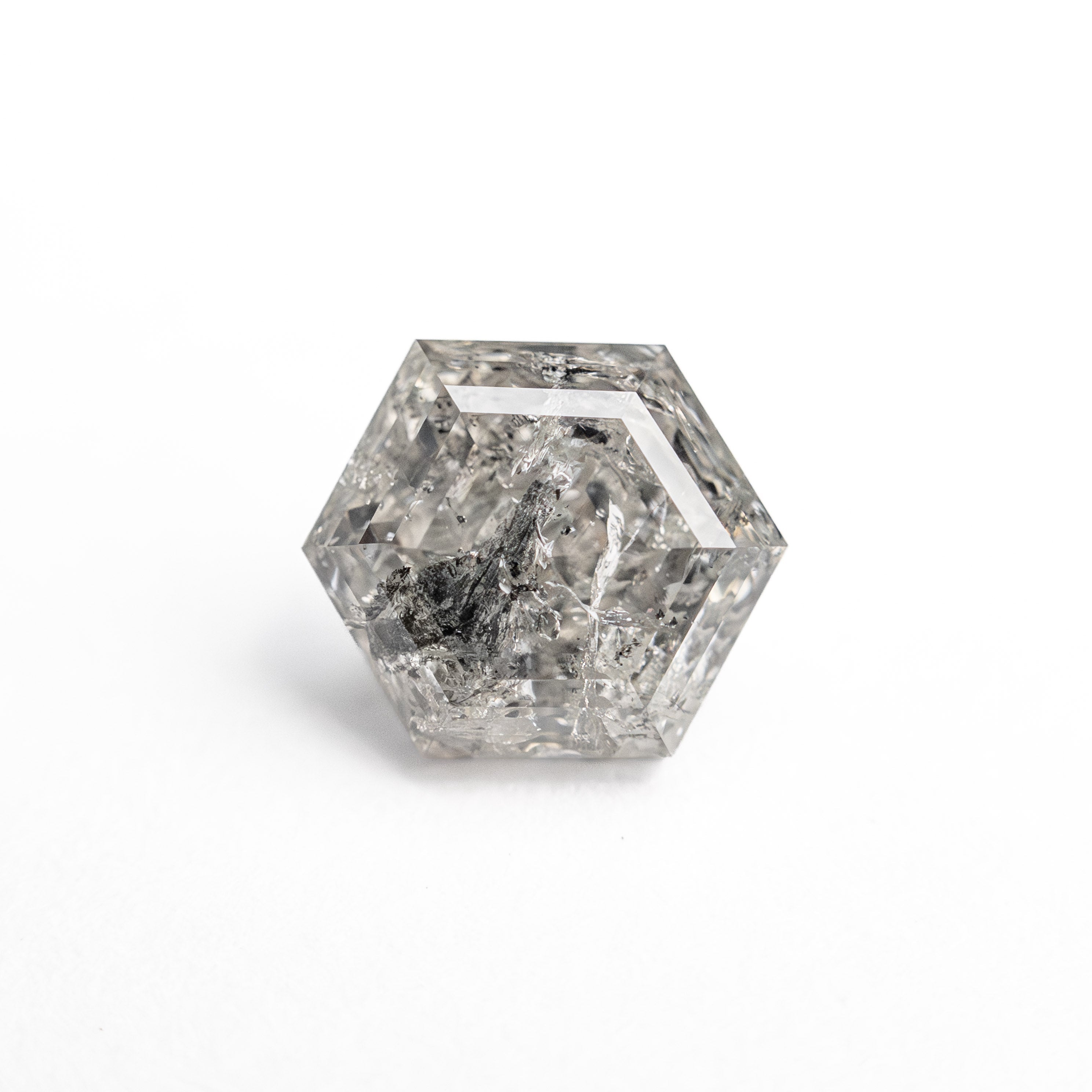 1.47ct 7.20x6.21x4.24mm Hexagon Step Cut 🇨🇦 27006 - 01 - Lelya - bespoke engagement and wedding rings made in Scotland, UK