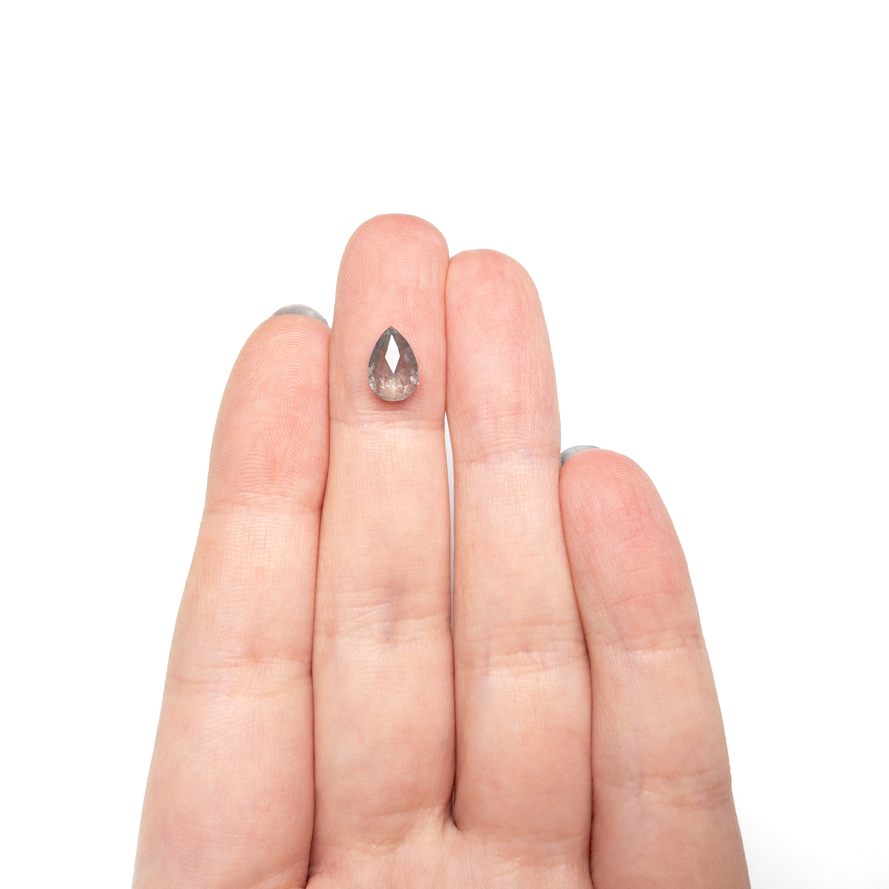 1.47ct 9.006.17x3.23mm Pear Rosecut 27542 - 01 - Lelya - bespoke engagement and wedding rings made in Scotland, UK