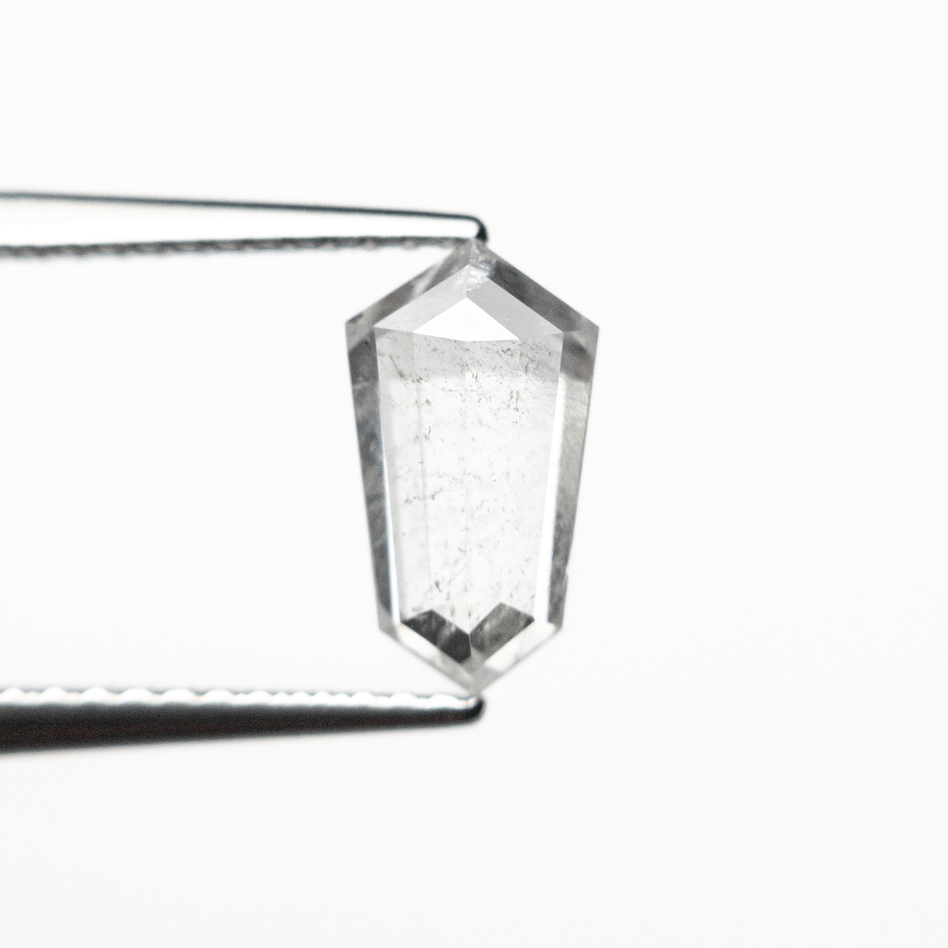 1.47ct 9.65x5.40x3.34mm Shield Step Cut 25807 - 34 - Lelya - bespoke engagement and wedding rings made in Scotland, UK