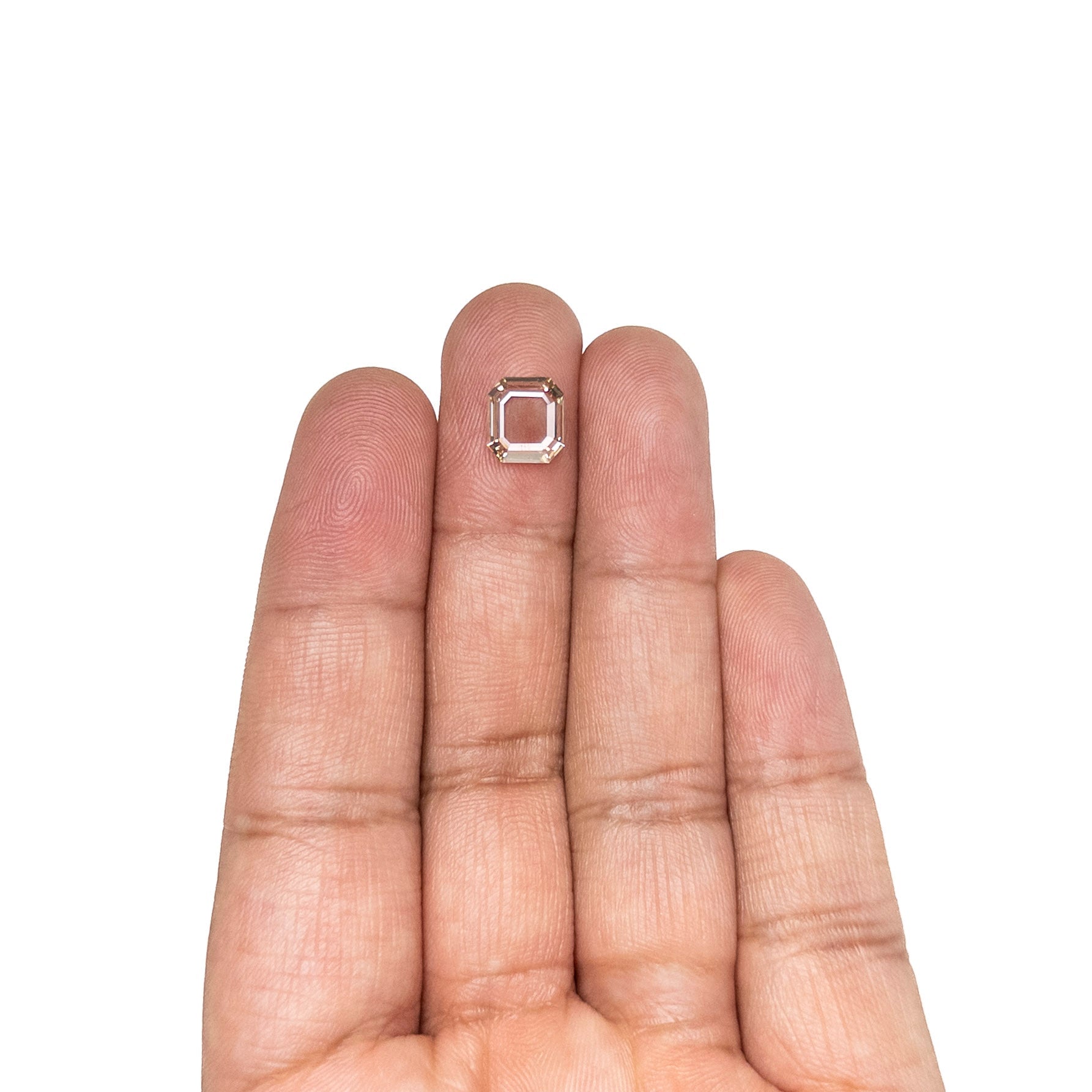 1.50ct 8.58x7.77x1.91mm GIA VS1 Fancy Yellow-Brown Cut Corner Rectangle Portrait Cut 28017-01 - Lelya - bespoke engagement and wedding rings made in Scotland, UK
