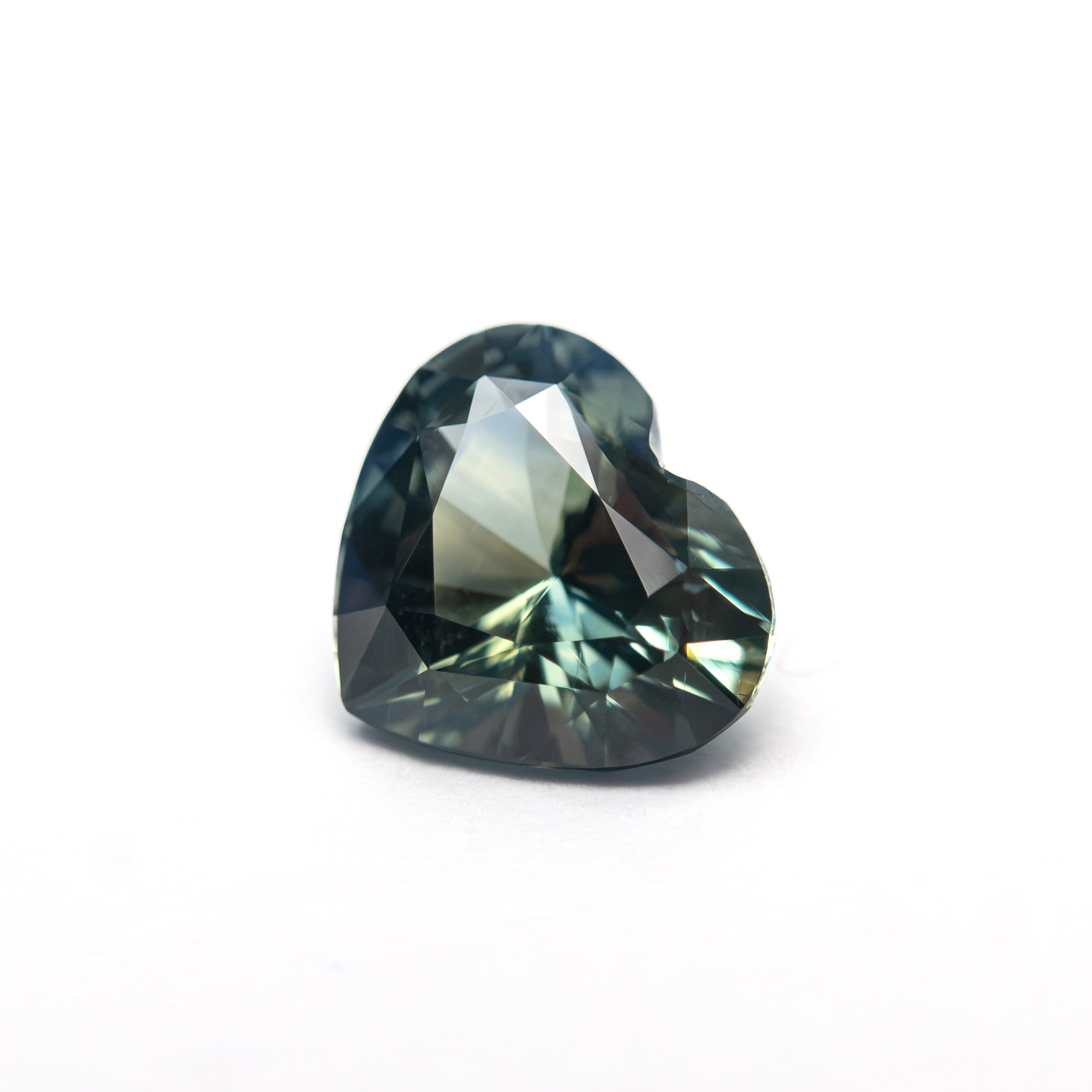 1.51ct 6.54x7.46x4.22mm Heart Brilliant Sapphire 28245-01 - Lelya - bespoke engagement and wedding rings made in Scotland, UK