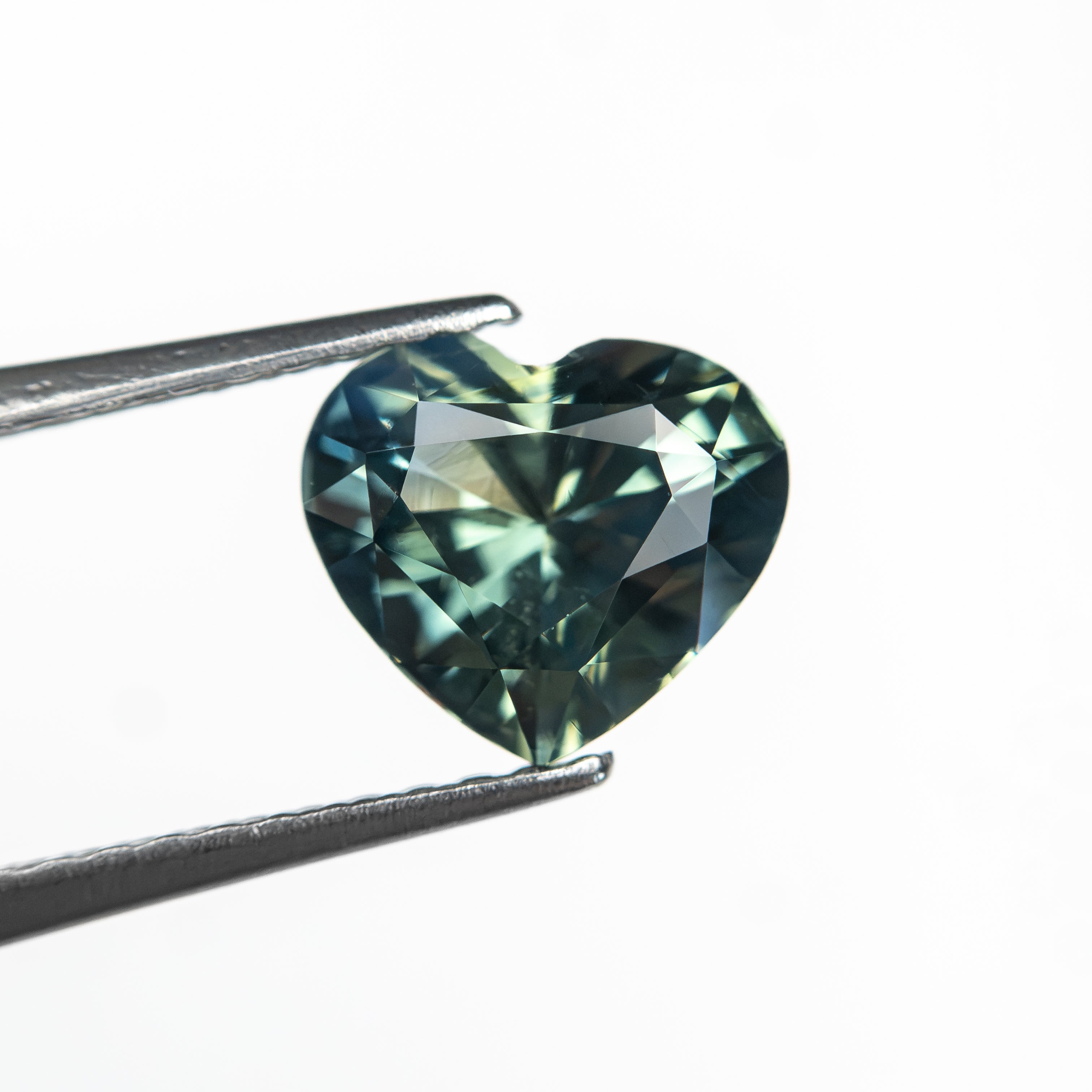 1.51ct 6.54x7.46x4.22mm Heart Brilliant Sapphire 28245-01 - Lelya - bespoke engagement and wedding rings made in Scotland, UK