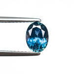 1.51ct 7.44x5.52x4.27mm Oval Brilliant Sapphire 28028-14 - Lelya - bespoke engagement and wedding rings made in Scotland, UK