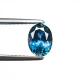 1.51ct 7.44x5.52x4.27mm Oval Brilliant Sapphire 28028-14 - Lelya - bespoke engagement and wedding rings made in Scotland, UK