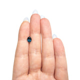 1.51ct 7.44x5.52x4.27mm Oval Brilliant Sapphire 28028-14 - Lelya - bespoke engagement and wedding rings made in Scotland, UK