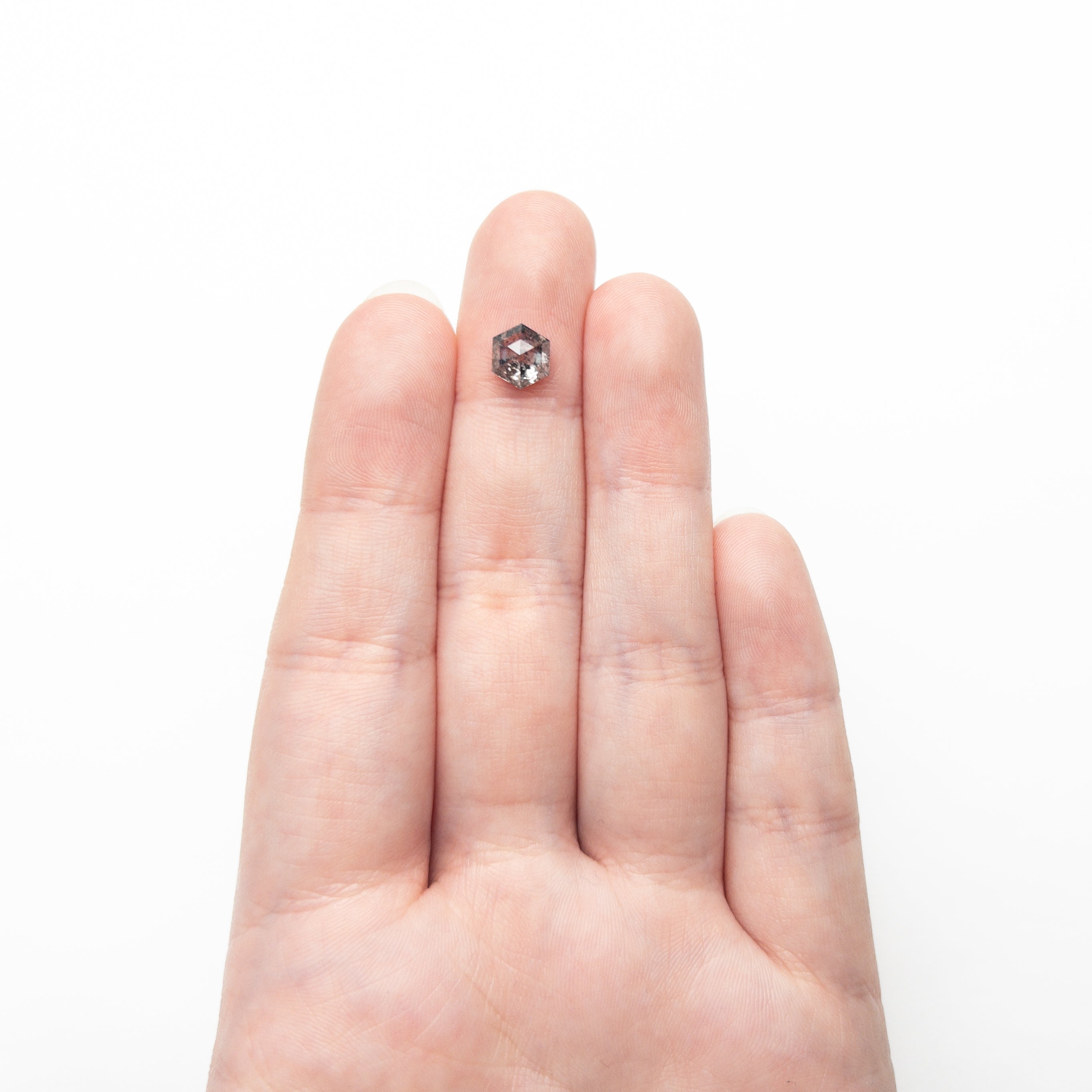 1.51ct 7.46x6.46x3.98mm Hexagon Rosecut 27539 - 22 - Lelya - bespoke engagement and wedding rings made in Scotland, UK