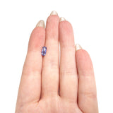 1.51ct 8.36x4.13x3.67mm Cut Corner Rectangle Step Cut Sapphire 28259-01 - Lelya - bespoke engagement and wedding rings made in Scotland, UK
