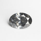 1.51ct 9.05x6.42x3.93mm SI2 Fancy Grey Oval Brilliant 22828 - 01 - Lelya - bespoke engagement and wedding rings made in Scotland, UK