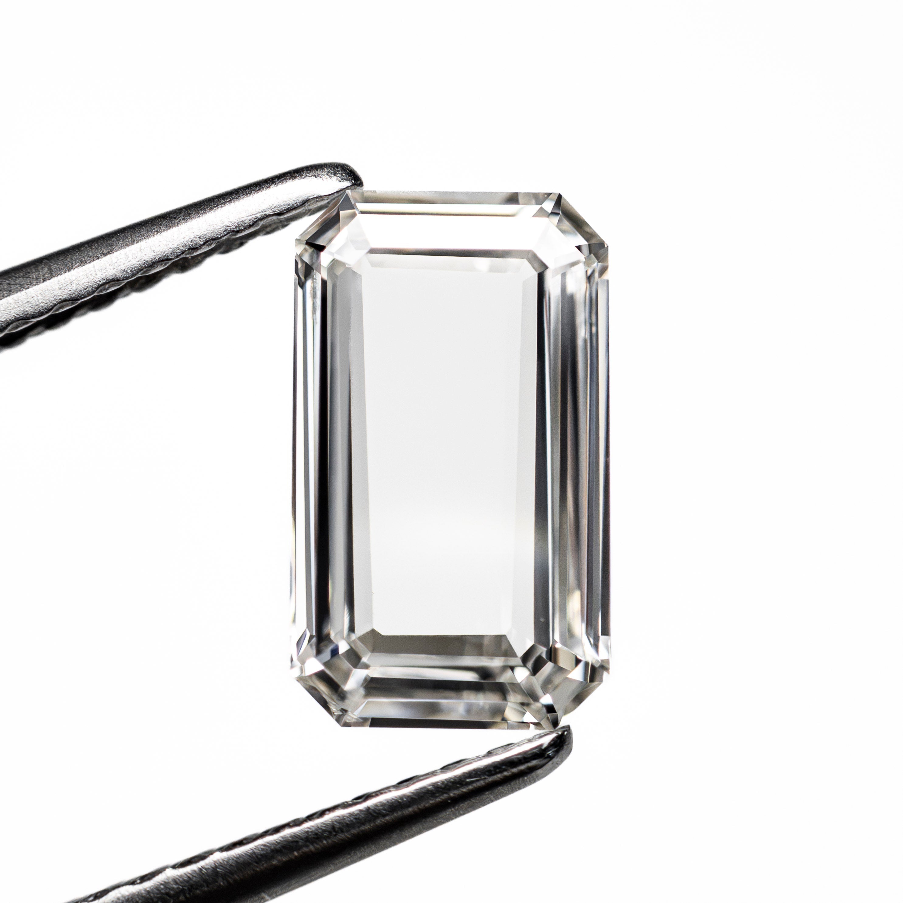 1.52ct 9.45x5.56x2.36mm SI1 G Cut Corner Rectangle Portrait Cut 27780-01 - Lelya - bespoke engagement and wedding rings made in Scotland, UK