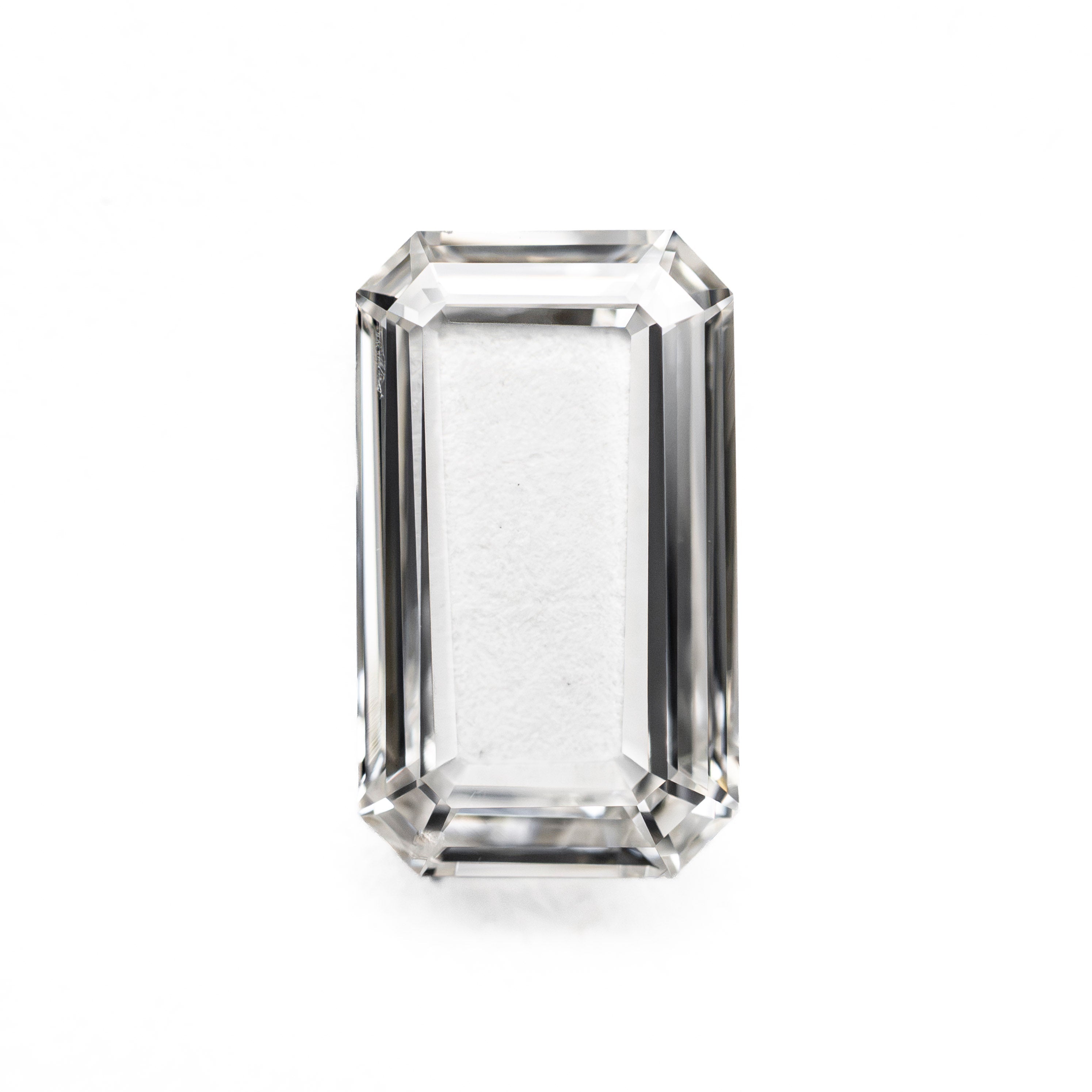 1.52ct 9.45x5.56x2.36mm SI1 G Cut Corner Rectangle Portrait Cut 27780-01 - Lelya - bespoke engagement and wedding rings made in Scotland, UK