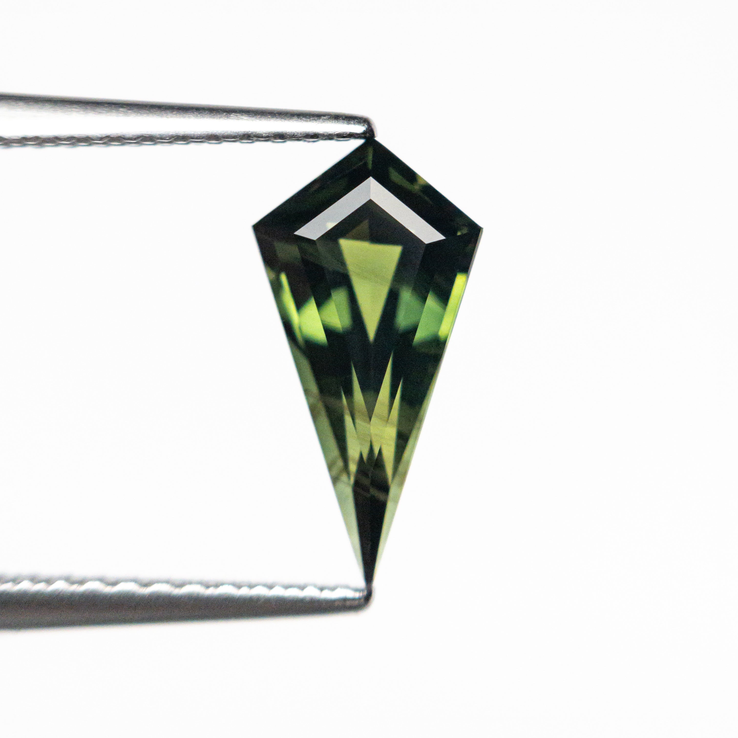 1.53ct 11.82x6.12x3.94mm Kite Step Cut Sapphire 26634 - 01 - Lelya - bespoke engagement and wedding rings made in Scotland, UK