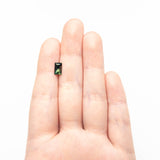 1.54ct 8.20x4.90x4.06mm Rectangle Step Cut Sapphire 27323 - 01 - Lelya - bespoke engagement and wedding rings made in Scotland, UK