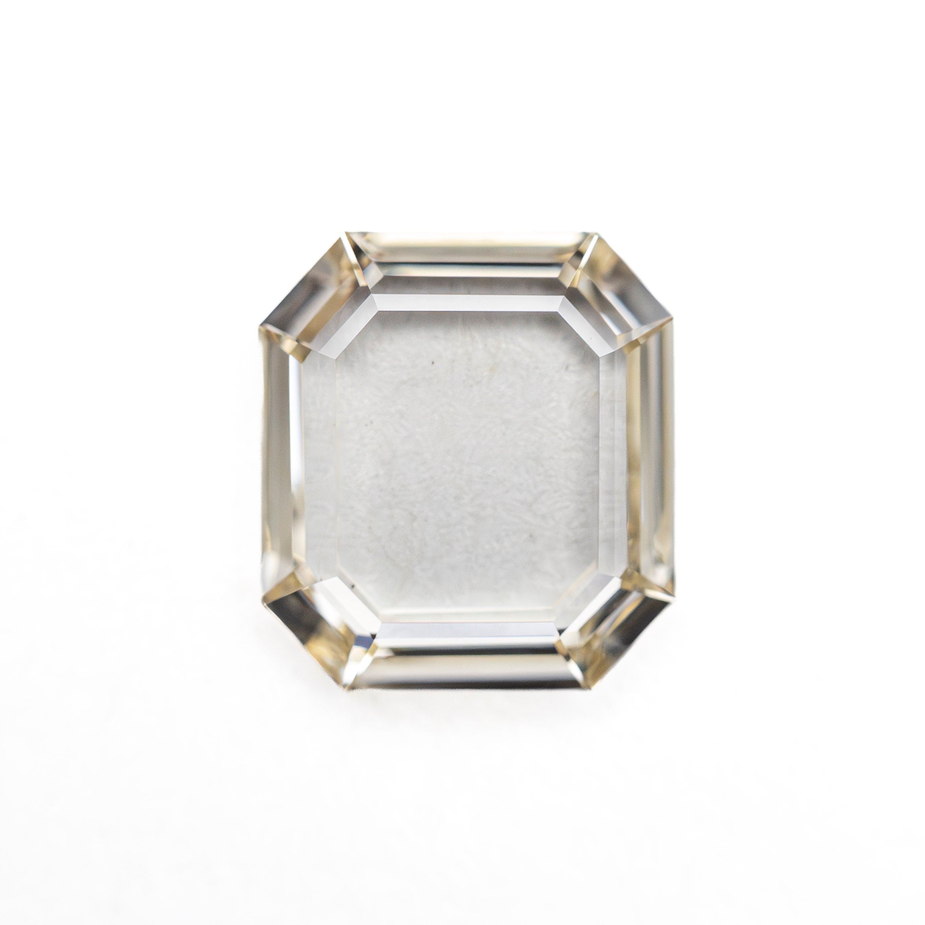 1.54ct 8.53x7.68x1.97mm GIA VVS1 L Cut Corner Rectangle Portrait Cut 28016-01 - Lelya - bespoke engagement and wedding rings made in Scotland, UK